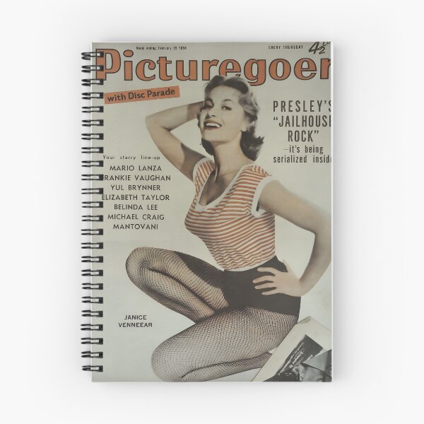 Item preview, Vintage Picturegoer Magazine Pinup Poster with Janice Venneear designed and sold by Cool Robot Bro..