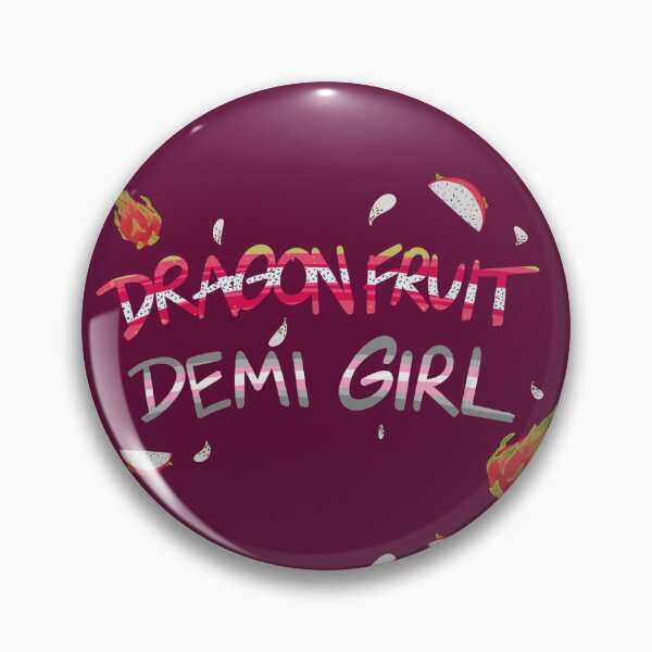 Item preview, dragonfruit demigirl - PRIDE collection designed and sold by ohshoot.