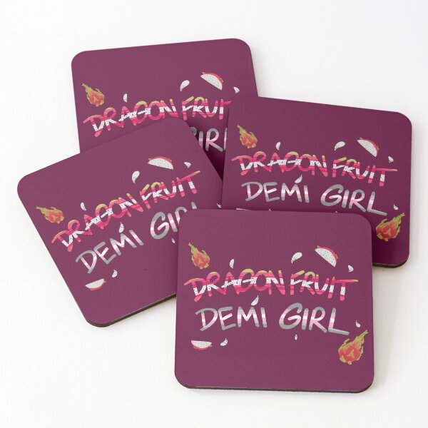 Item preview, dragonfruit demigirl - PRIDE collection designed and sold by ohshoot.