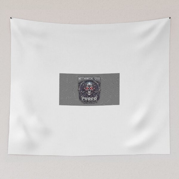 Item preview, Mechanical Soul Cyberpunk Skull Streetwear T-Shirt designed and sold by Csaba1983.