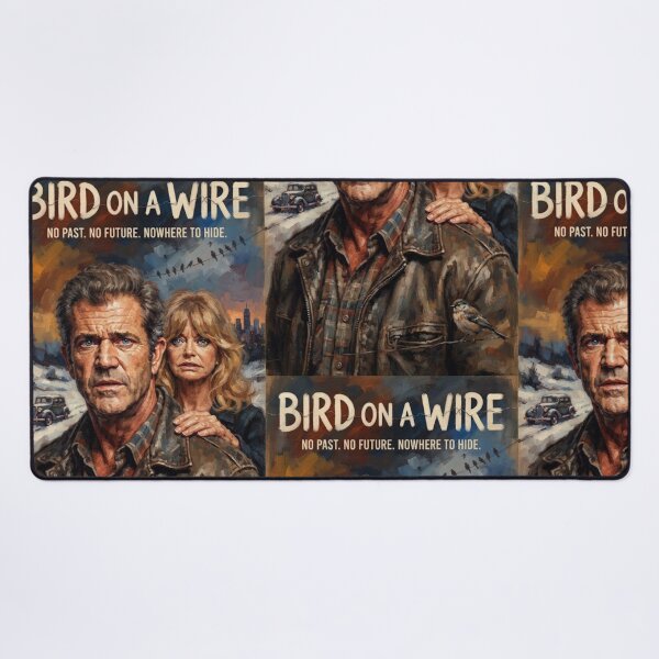 Item preview, Bird on a Wire Action Comedy Fine Art Tribute designed and sold by Art's Diner.