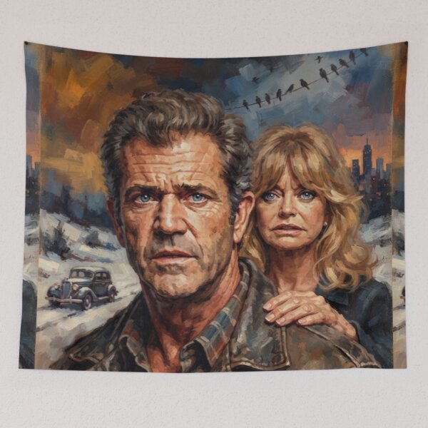 Item preview, Bird on a Wire Action Comedy Fine Art Tribute designed and sold by Art's Diner.