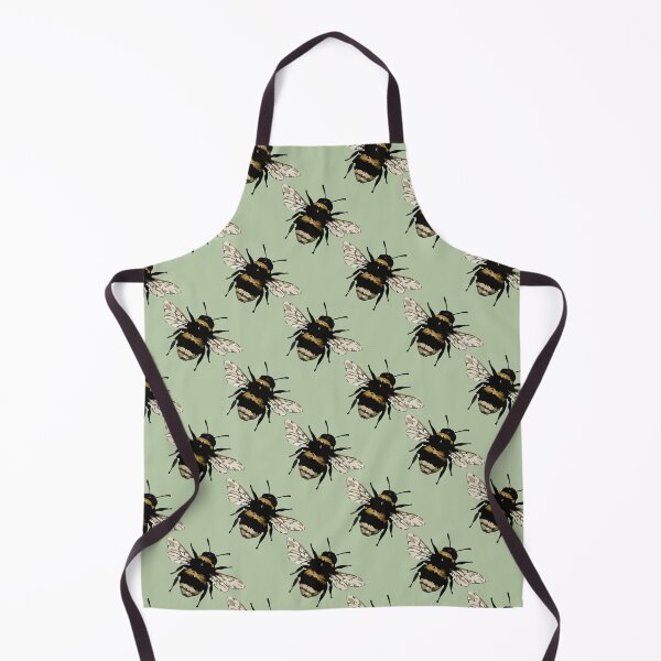 Item preview, Bumblebee Pattern – Cute Vintage Bee Print 1 designed and sold by SimplePoDesign.