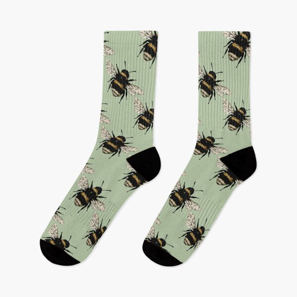 Item preview, Bumblebee Pattern – Cute Vintage Bee Print 1 designed and sold by SimplePoDesign.