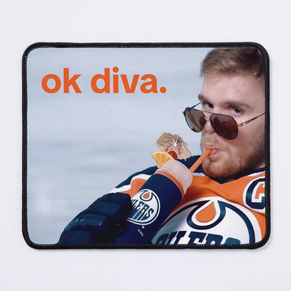 Item preview, Connor McDavid baddie meme | ok diva. designed and sold by Ferne Reacts.