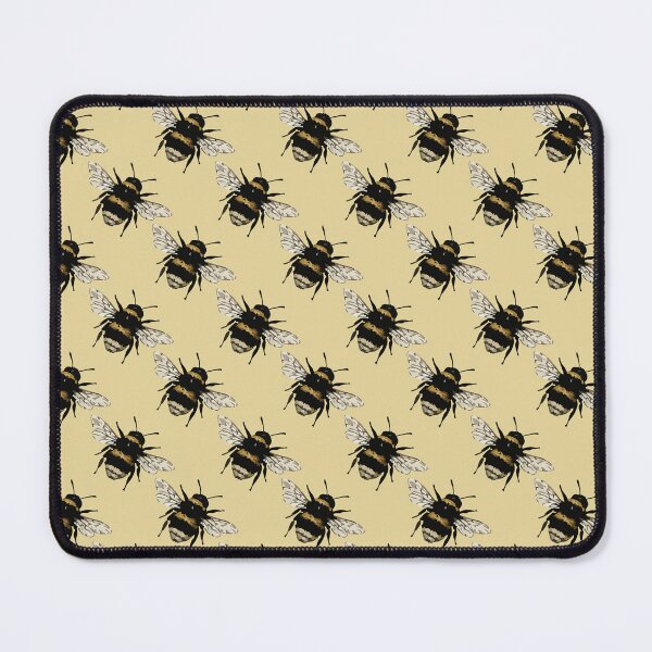 Item preview, Bumblebee Pattern – Cute Vintage Bee Print 2 designed and sold by SimplePoDesign.