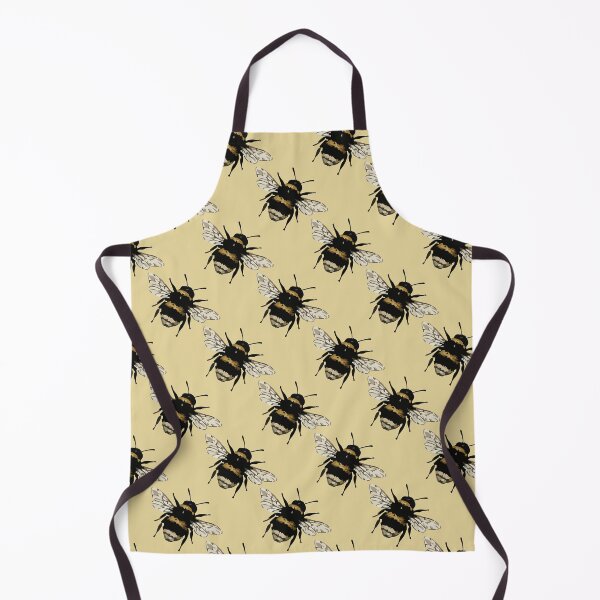 Item preview, Bumblebee Pattern – Cute Vintage Bee Print 2 designed and sold by SimplePoDesign.