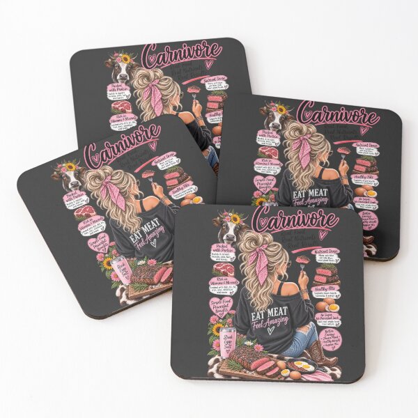Item preview, FEMALE CARNIVORE FACTS designed and sold by CarnivoreGifts.