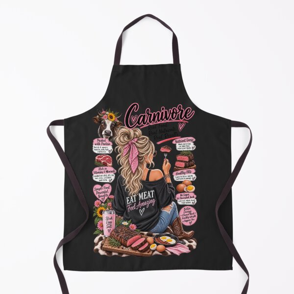 Item preview, FEMALE CARNIVORE FACTS designed and sold by CarnivoreGifts.