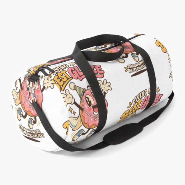 Item preview, Joyful Donut Jumping With Sprinkles Flying designed and sold by HoopeStylee.