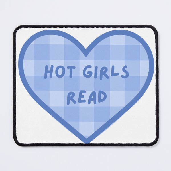 Item preview, Hot Girls Read Books Blue Heart Kindle Sticker designed and sold by MagicChelsea.