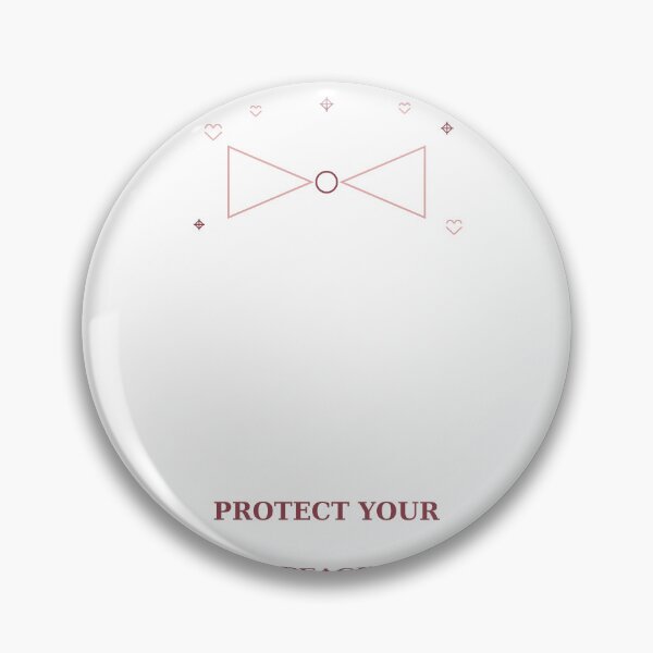 Item preview, Protect Your Peace Feminine Bow Design designed and sold by kd2010.