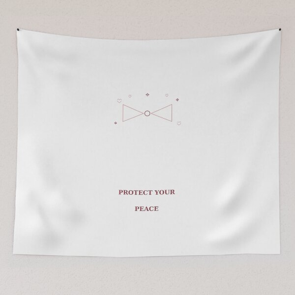 Item preview, Protect Your Peace Feminine Bow Design designed and sold by kd2010.