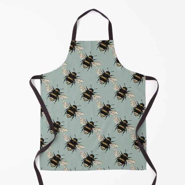 Item preview, Bumblebee Pattern – Cute Vintage Bee Print 3 designed and sold by SimplePoDesign.