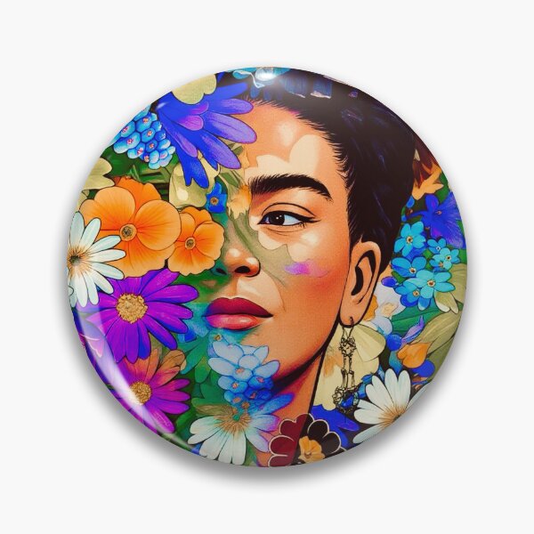 Item preview, Frida in Flowers designed and sold by reggiemercedes.
