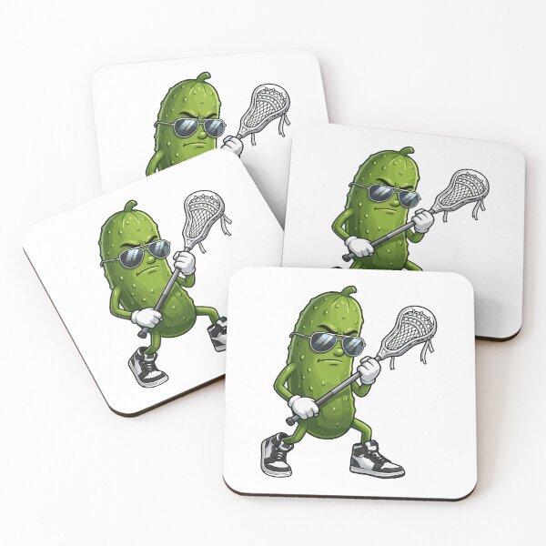 Item preview, Cool Pickle Lacrosse Player designed and sold by beoldfashioned.