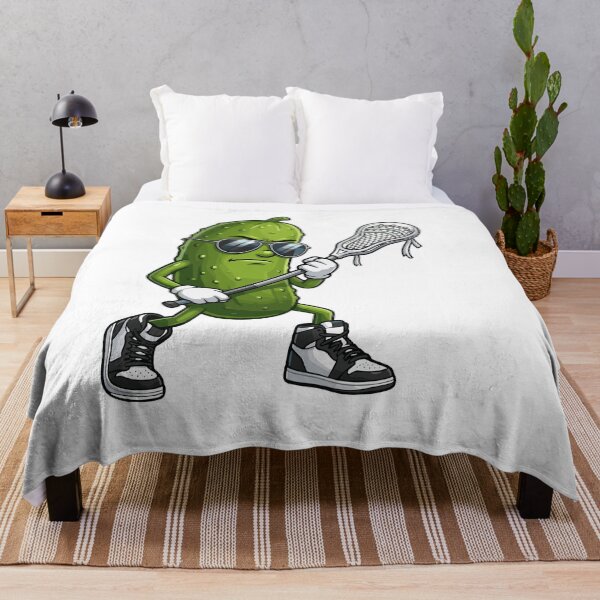 Item preview, Cool Pickle Lacrosse Player designed and sold by beoldfashioned.