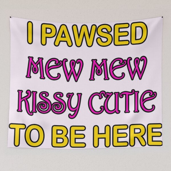Artikelvorschau, Ich pausierte Mew Mew Kissy Cutie entworfen und verkauft von AmygdalumShop.