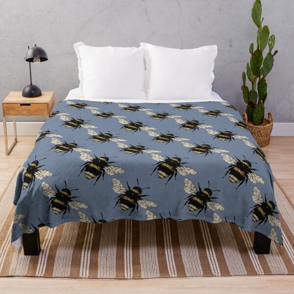 Item preview, Bumblebee Pattern – Cute Vintage Bee Print 5 designed and sold by SimplePoDesign.