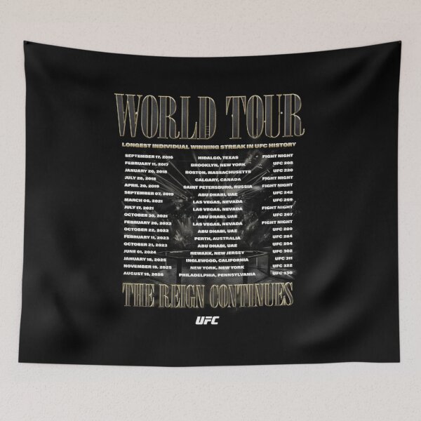 Item preview, Islam Makhachev World Tour designed and sold by JeyVel.