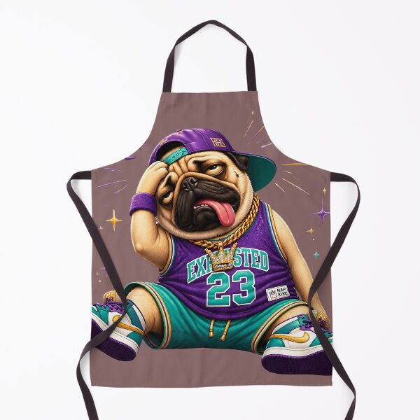 Item preview, Exhausted MVP Pug – Tired sports legend designed and sold by design-rebell.