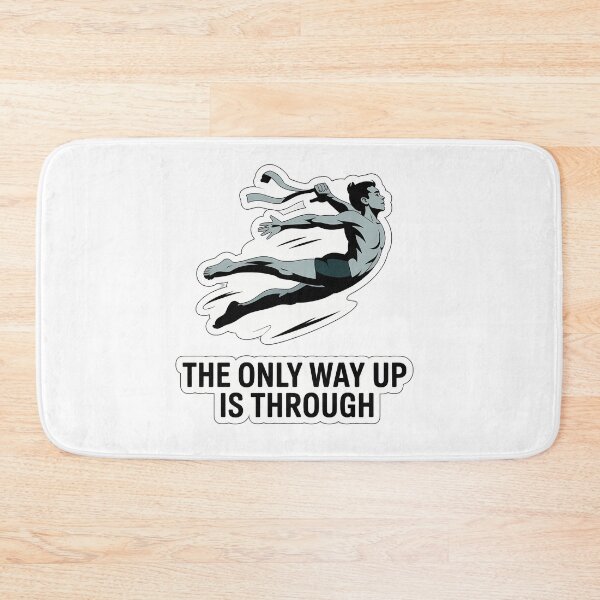 Item preview, Dynamic Athlete with Motivational Quote designed and sold by NiftyWrx.