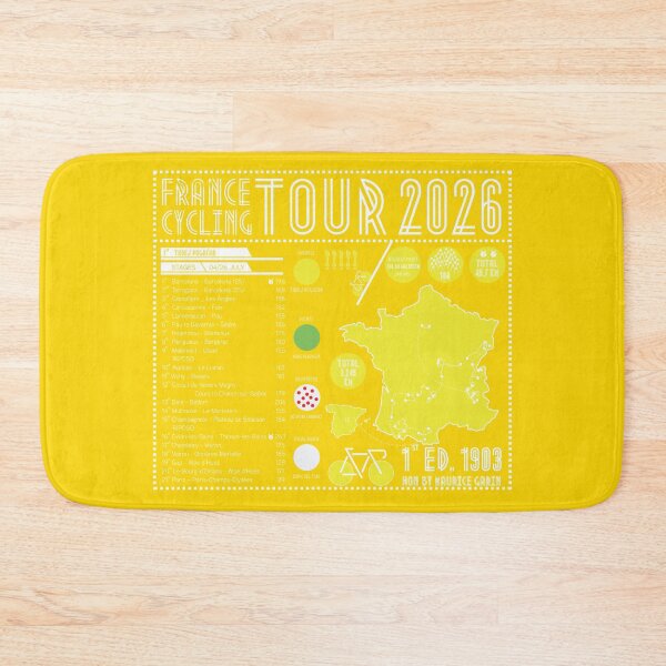 Item preview, France Cycling Tour 2026 Infographic designed and sold by gimbri.