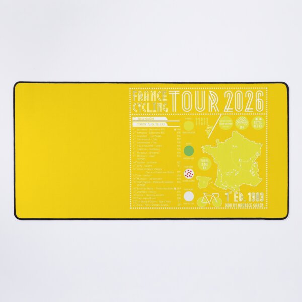 Item preview, France Cycling Tour 2026 Infographic designed and sold by gimbri.