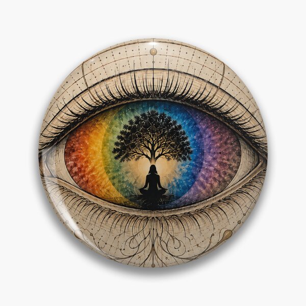 Item preview, The Sacred Lens – Third Eye Sacred Geometry Art designed and sold by SacredLensV.