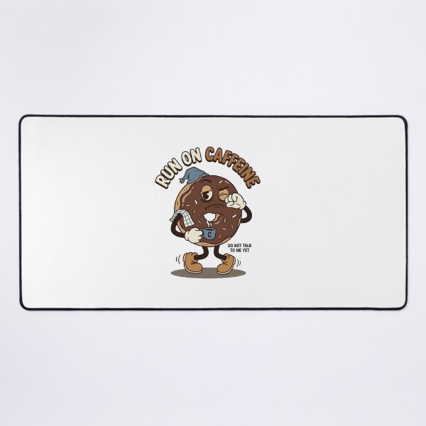 Item preview, Sleepy Chocolate Donut Needing More Caffeine designed and sold by HoopeStylee.
