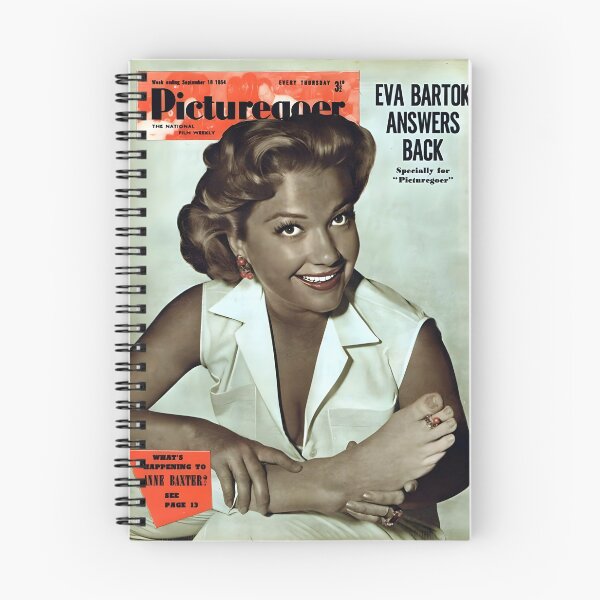 Item preview, Vintage Picturegoer Magazine Pinup Poster with Eva Bartok designed and sold by Cool Robot Bro..