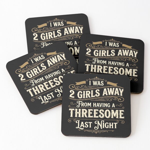 Item preview, I was Two Girls Away Funny Single Guy Dating Humor designed and sold by hemagamo.