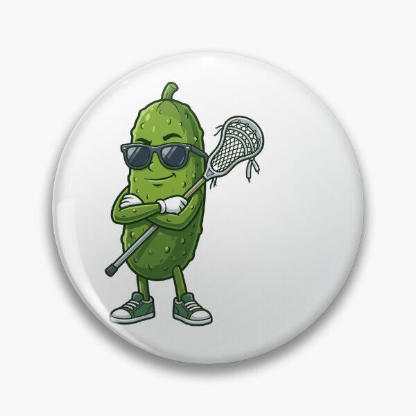 Item preview, Cool Pickle Lacrosse Player designed and sold by beoldfashioned.