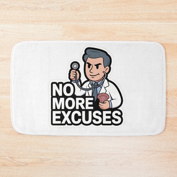 Item preview, Confident Urologist & Prostate Model designed and sold by NiftyWrx.