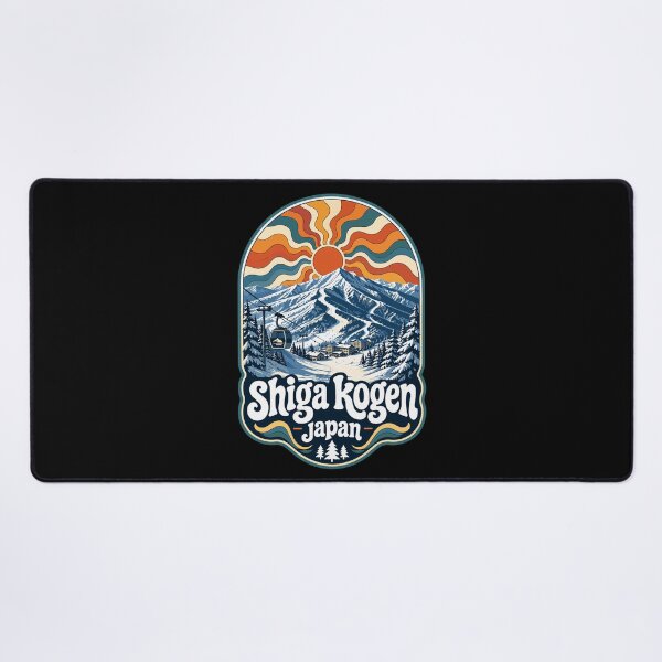 Item preview, Shiga Kogen Japan Trippy Art Travel designed and sold by TomFrontierArt.