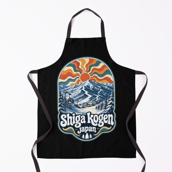Item preview, Shiga Kogen Japan Trippy Art Travel designed and sold by TomFrontierArt.