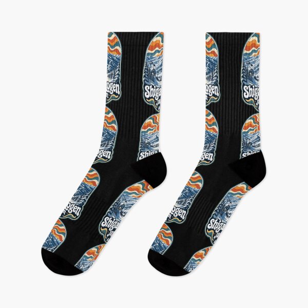 Item preview, Shiga Kogen Japan Trippy Art Travel designed and sold by TomFrontierArt.