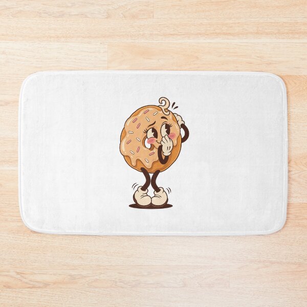 Item preview, Shy Blushing Donut Peeking From Behind designed and sold by HoopeStylee.