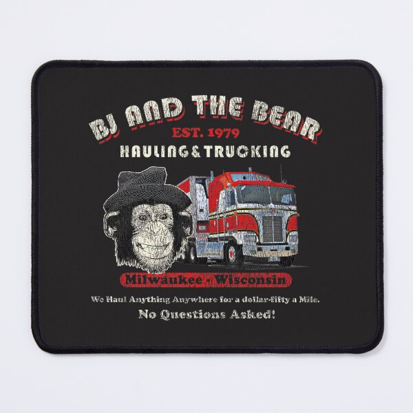 Item preview, Bj And The Bear Hauling And Trucking Worn Out PERFECT GIFT FOR YOU AND FRIENDS designed and sold by Matrix1992.