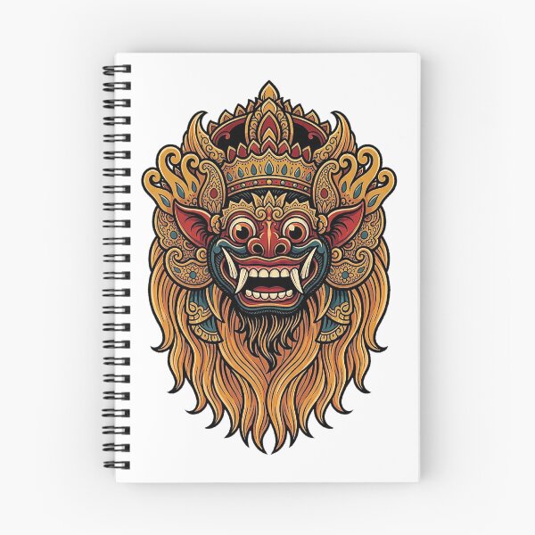 Item preview, Barong Mask Traditional Balinese Guardian Spirit Art designed and sold by cannsuh.