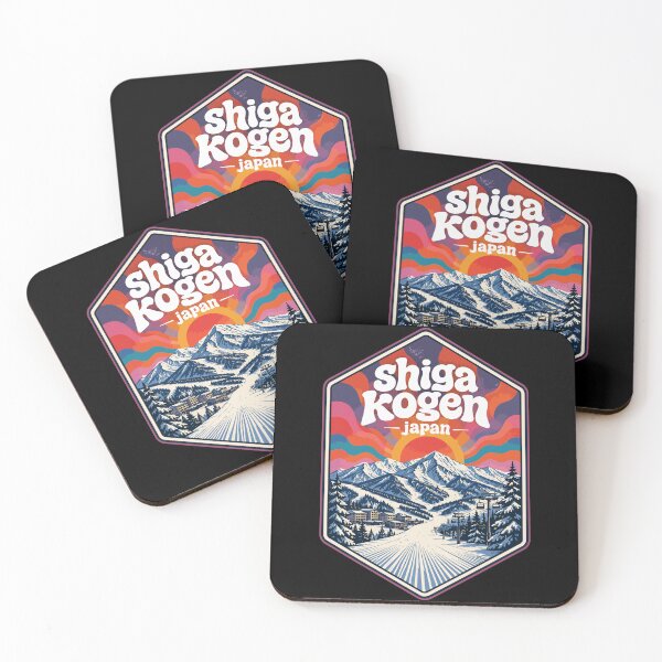Item preview, Shiga Kogen Japan Trippy Travel designed and sold by TomFrontierArt.
