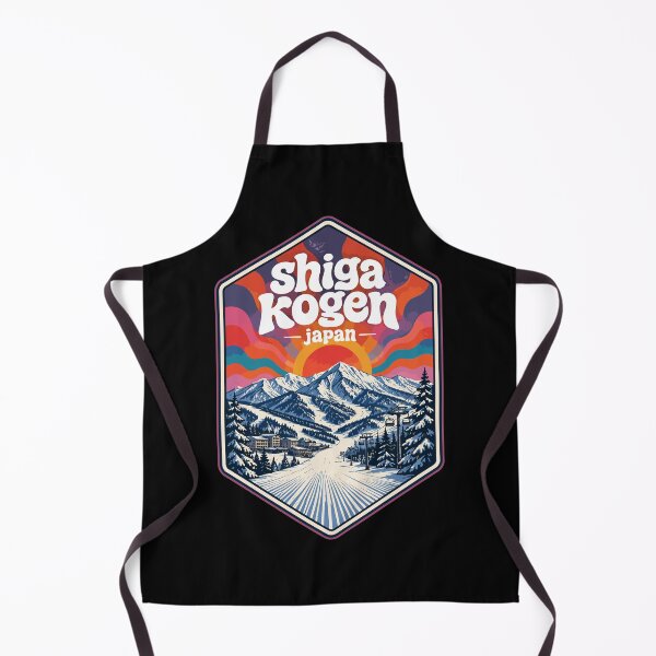 Item preview, Shiga Kogen Japan Trippy Travel designed and sold by TomFrontierArt.