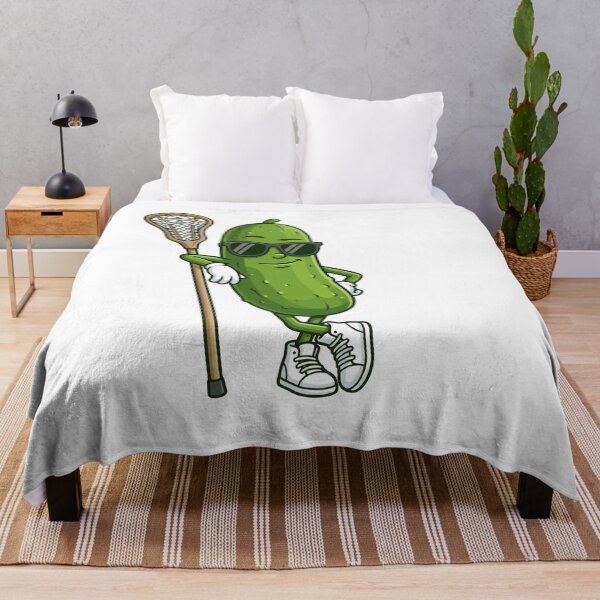 Item preview, Cool Pickle Lacrosse Player designed and sold by beoldfashioned.