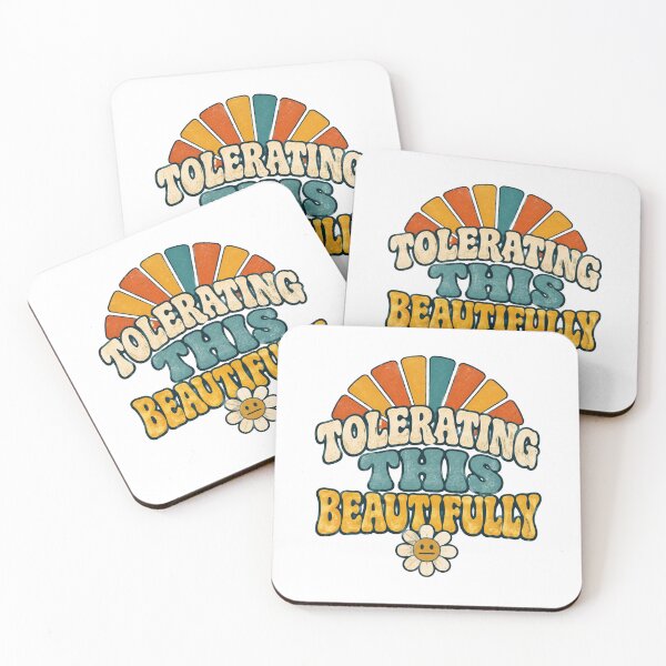 Item preview, Tolerating This Beautifully Retro Sarcastic Humor designed and sold by eignvalue.