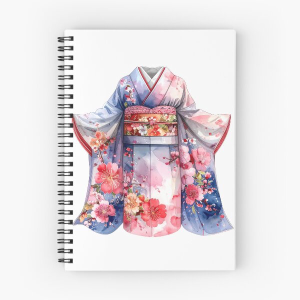 Item preview, Elegant Japanese Kimono Watercolor designed and sold by BetweenForms.