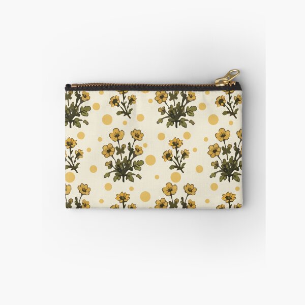Item preview, Yellow Floral Pattern – Vintage Botanical Flower Print 1 designed and sold by SimplePoDesign.