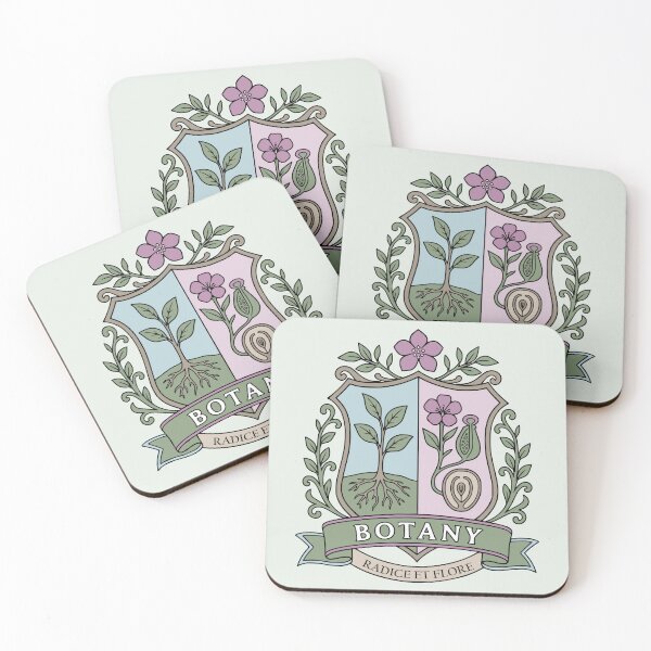 Item preview, Botany Crest - Science Coat of Arms designed and sold by MicroMarket.