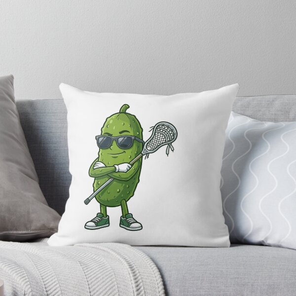 Item preview, Cool Pickle Lacrosse Player designed and sold by beoldfashioned.