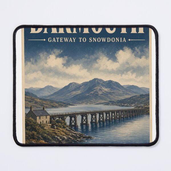 Item preview, Barmouth – quiet beauty of wales designed and sold by kablon art ⭐⭐⭐⭐.