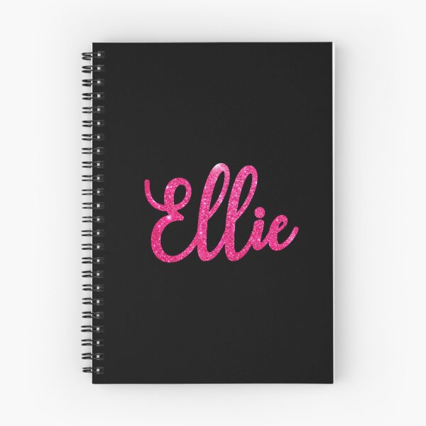 Item preview, Ellie Hot Pink Sparkly Personalised Name Design designed and sold by CamilasPrints.